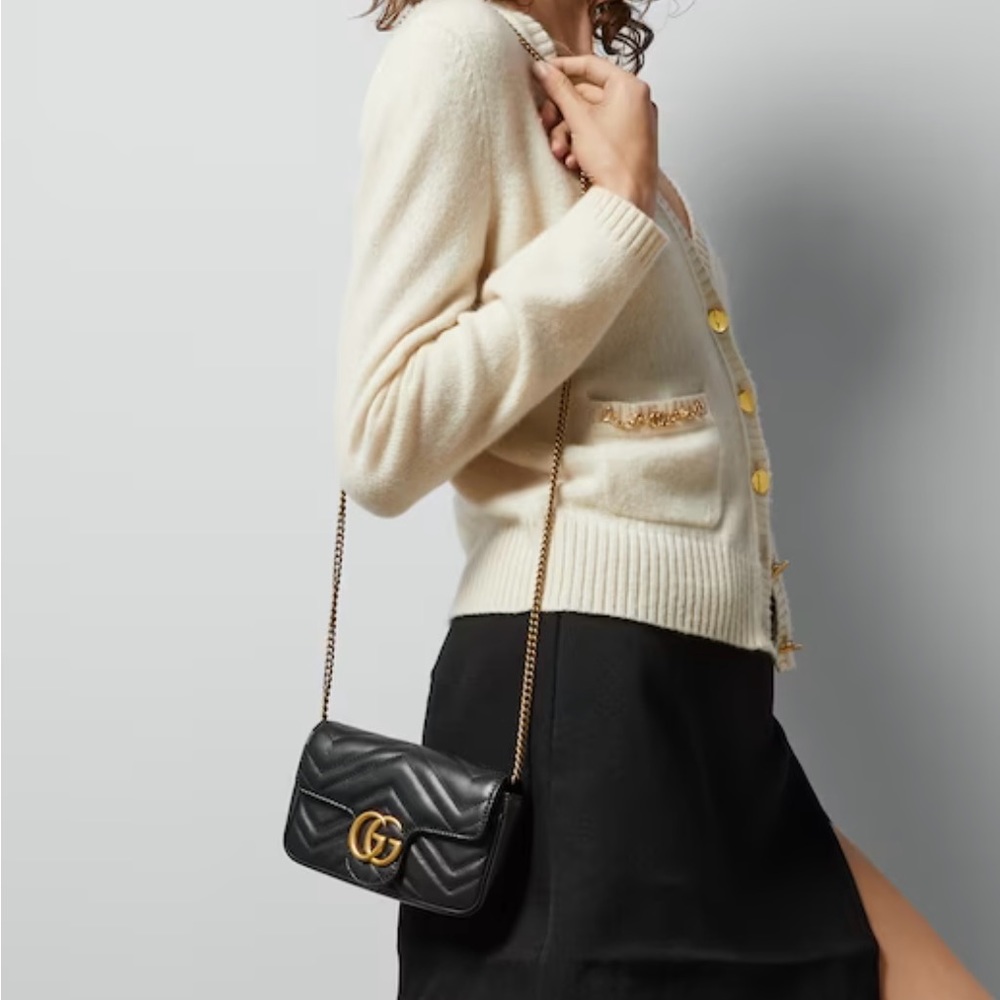 100% Authentic Gucci Marmot Super Mini Bag